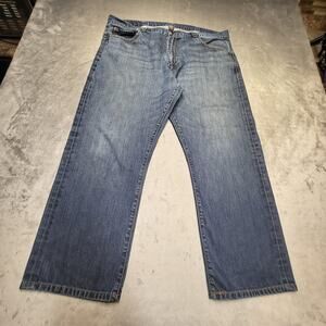 Brooks Brothers 1818 Jeans Mens 40x27 Straight Leg Made USA Supima Denim Pants